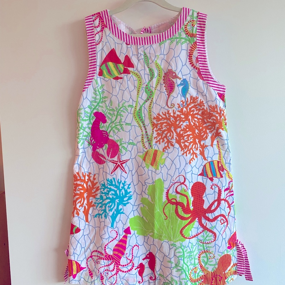 Gretchen Scott designs girls dress sz 10 summer vacation dress or beach coverup